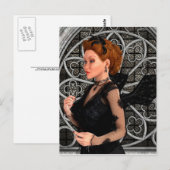 Carte Postale Belle sorcière (Devant / Derrière)