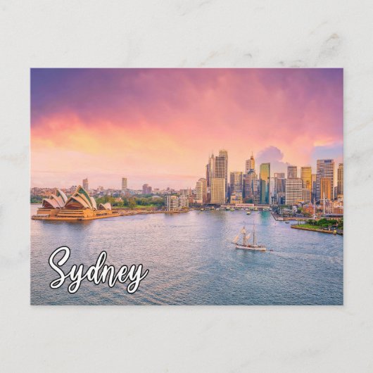 Carte Postale Belle Sydney, Australie (Devant)