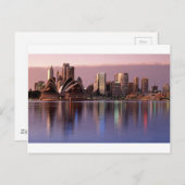 Carte Postale Belle Sydney Skyline (Devant / Derrière)