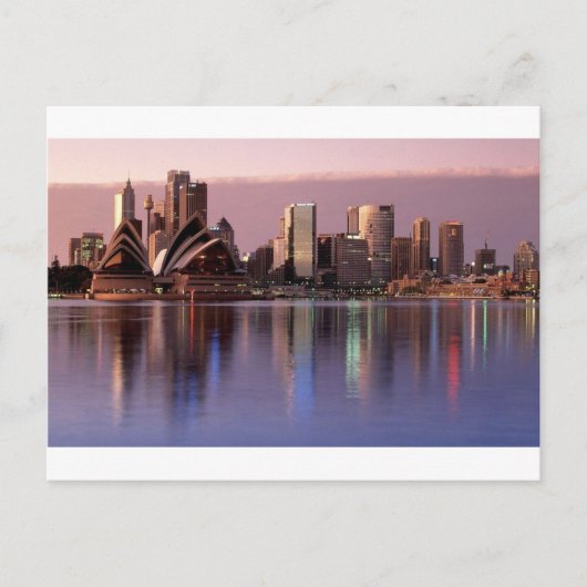 Carte Postale Belle Sydney Skyline (Devant)