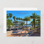 Carte Postale Belle Tampa, Floride (Devant / Derrière)