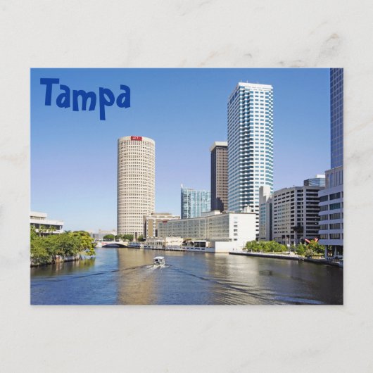 Carte Postale Belle Tampa, Floride (Devant)