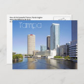 Carte Postale Belle Tampa, Floride (Devant / Derrière)