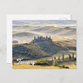 Carte Postale Belle Toscane, Italie (Devant / Derrière)