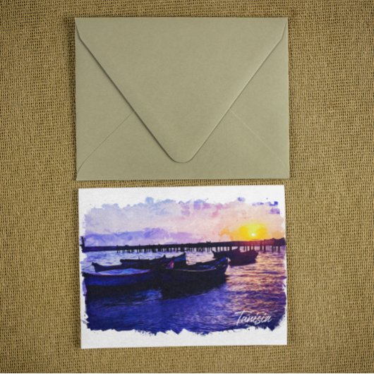 Carte Postale Belle Tunisie Vacances Souvenir