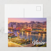 Carte Postale Belle Venise, Italie (Devant / Derrière)