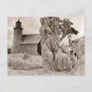 Carte Postale Belle vieille rustique Vintage phare Photos
