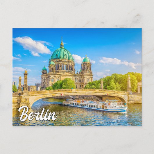 Carte Postale Belle Ville De Berlin, Allemagne (Devant)