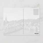 Carte Postale Belle ville de Berne, Suisse (Dos)