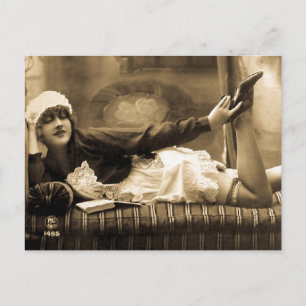 Carte Postale Belle ! Vintage Risque