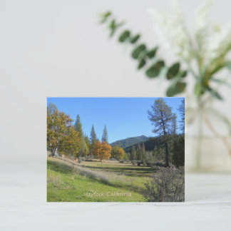 Carte Postale Belle vue dans la vallée....