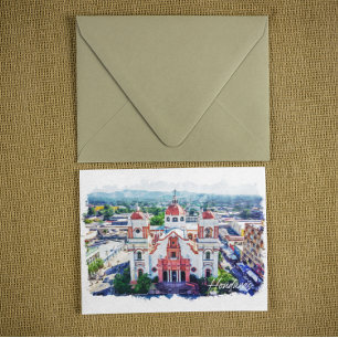 Carte Postale Belle vue panoramique du Honduras