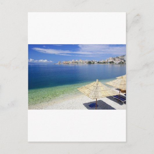 CARTE POSTALE BELLE VUE SUR LA PLAGE (Devant)