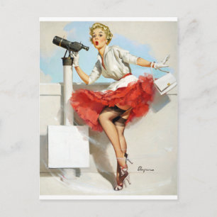 Carte Postale Belle vue vers le haut