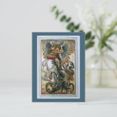 Carte Postale Bellerophon tue la Chimera (Debout devant)