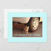 Carte Postale belles choses (Devant / Derrière)