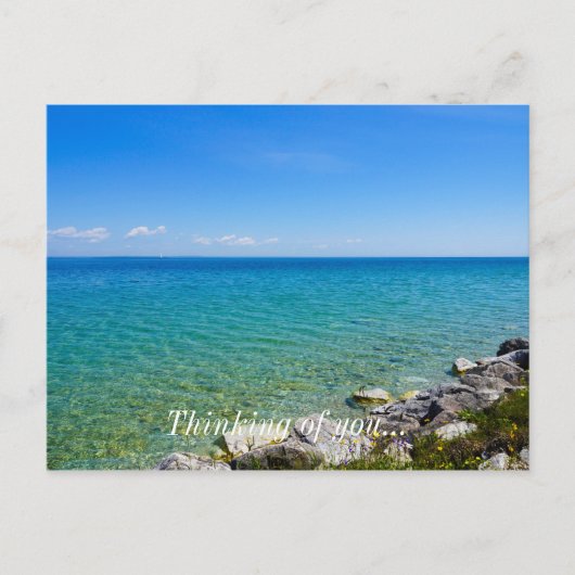 Carte Postale Belles Couleurs Du Lac Huron (Devant)