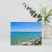 Carte Postale Belles Couleurs Du Lac Huron (Debout devant)