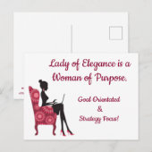 Carte Postale Belles expressions (Devant / Derrière)