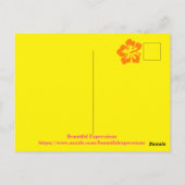 Carte Postale Belles expressions (Dos)