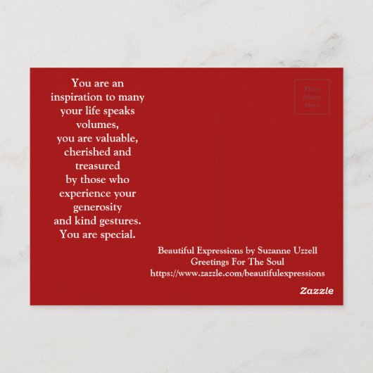 CARTE POSTALE BELLES EXPRESSIONS (Dos)