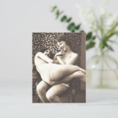 Carte Postale Belles filles photo vintage (Debout devant)