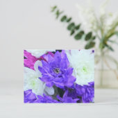 Carte Postale Belles Fleurs (Debout devant)
