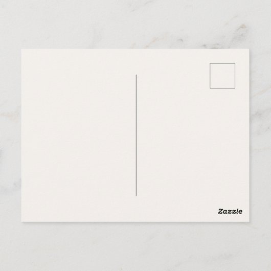 Carte Postale Belles Fleurs Sauvages Douces PENSÉE POUR VOUS (Dos)