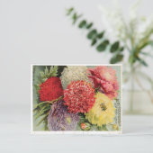Carte Postale Belles fleurs Vintages (1894) (Debout devant)