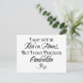 Carte Postale Belles paroles et citations (Debout devant)