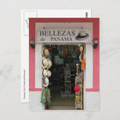 Carte Postale bellezas casquette panama (Devant / Derrière)