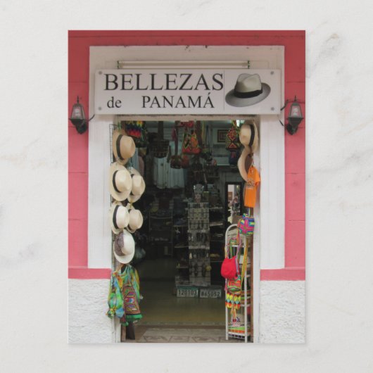 Carte Postale bellezas casquette panama (Devant)