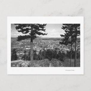 Carte Postale Bellingham, WA Vue de la ville depuis Sehome Hill