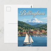 Carte Postale Bellingham, Washington (Devant / Derrière)