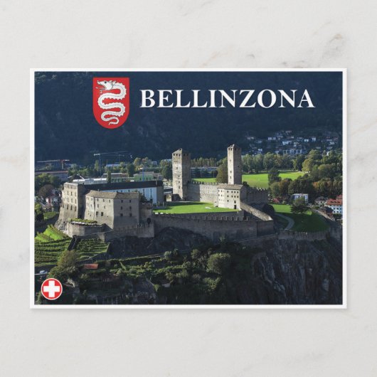 Carte Postale Bellinzona - Suisse (Devant)