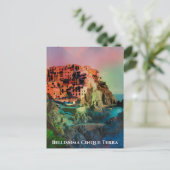Carte Postale ** Bellissima Italie Langue italienne Cinque Terra (Debout devant)