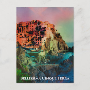 Carte Postale ** Bellissima Italie Langue italienne Cinque Terra