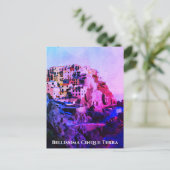 Carte Postale ** Bellissima - Langue italienne Cinque Terre Post (Debout devant)