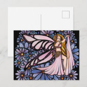 Carte Postale Belly Dance Fairy Art Belly Dancing Fairies (Devant / Derrière)