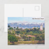 Carte Postale Belo Horizonte, Minas Gerais, Brasil (Devant / Derrière)