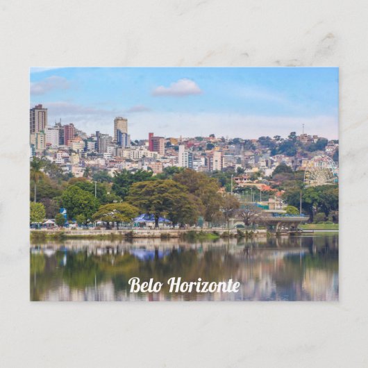 Carte Postale Belo Horizonte, Minas Gerais, Brésil (Devant)