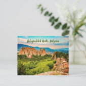 Carte Postale Belogradchik Rocks Bulgarie stylized (Debout devant)