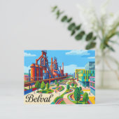 Carte Postale Belval Luxembourg (Debout devant)