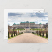 Carte Postale Belvedere Vienne Autriche (Devant / Derrière)