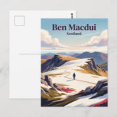 Carte Postale Ben Macdui Écosse (Devant / Derrière)