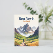 Carte Postale Ben Nevis Écosse (Debout devant)