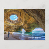 Carte Postale Benagil Algarve Portugal (Devant)