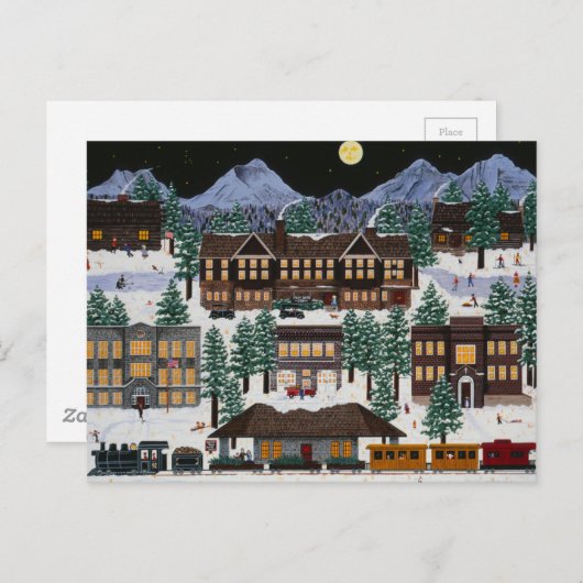 Carte Postale Bend @ Night (Devant / Derrière)