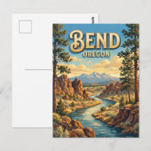 Carte Postale Bend Oregon (Devant / Derrière)