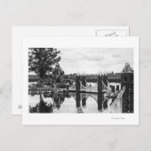 Carte Postale Bend, Oregon Peterson's Rock Garden Photograph (Devant / Derrière)